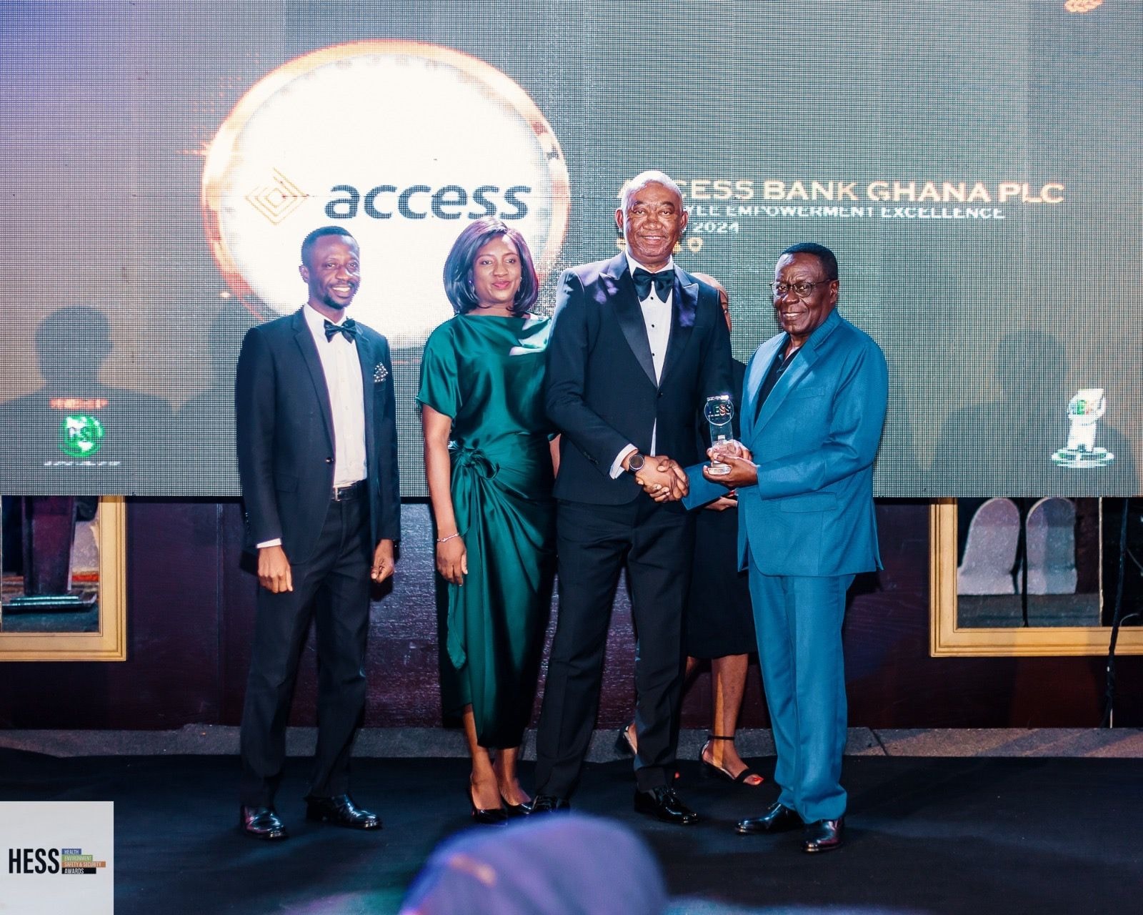 Access Bank Ghana Receives Dual Honors at 2024 HESS Awards