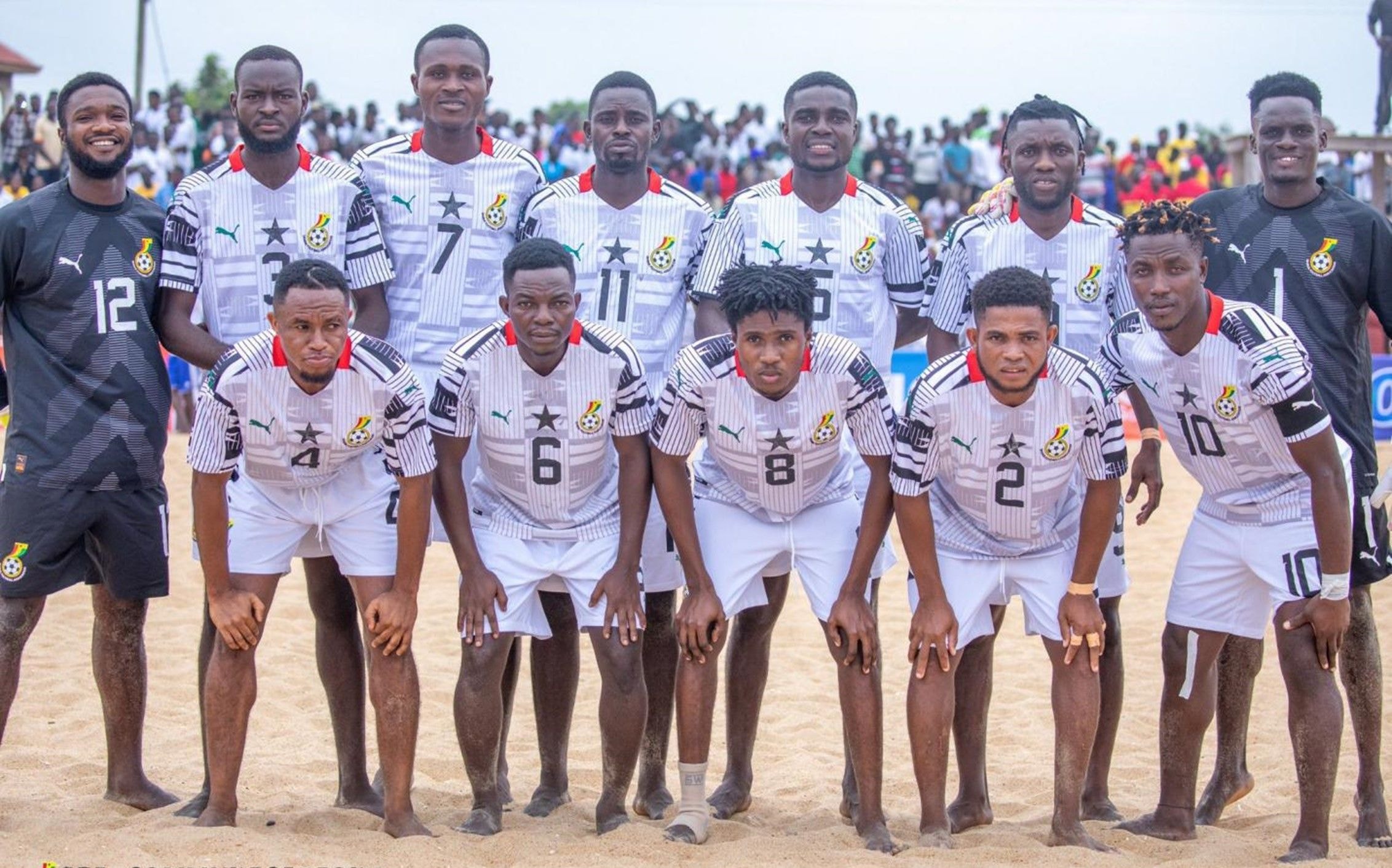 Black Sharks book spot at Beach Soccer AFCON 2024