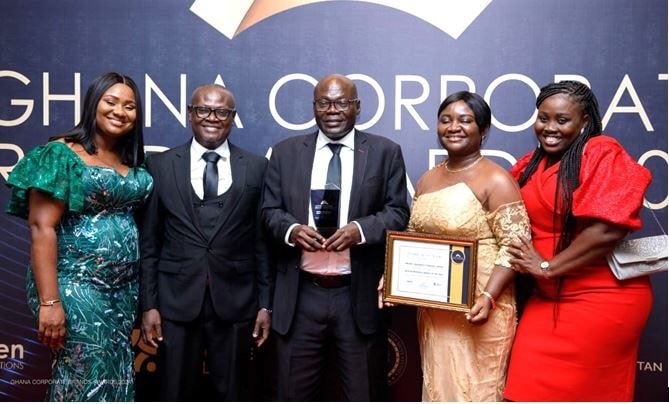 Priority Insurance wins Motor Insurance Brand of the Year at Ghana Corporate Brands Awards 2024