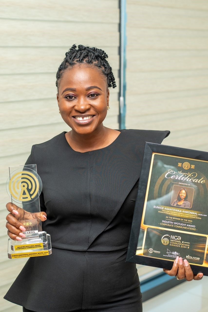 Eunice Asantewaa Ankomah honoured with Industry Spotlight Award