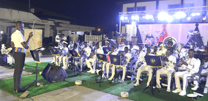 Eastern naval command holds band concert