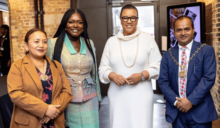 Commonwealth Secretary-General, Lady Dentaa grace 25th Meridian Twinning anniversary