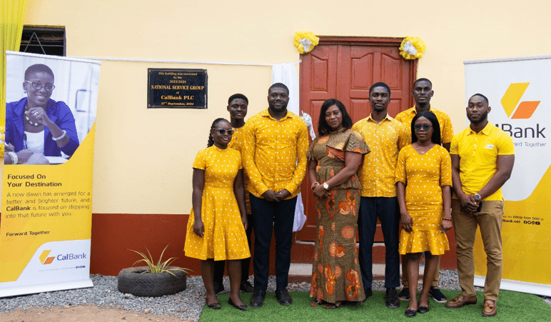 CalBank 2023/2024 National Service Personnel renovate Nii Sowa Dinn Basic School
