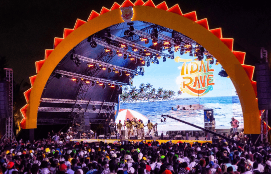Absa ignites thousands at Tidal Rave