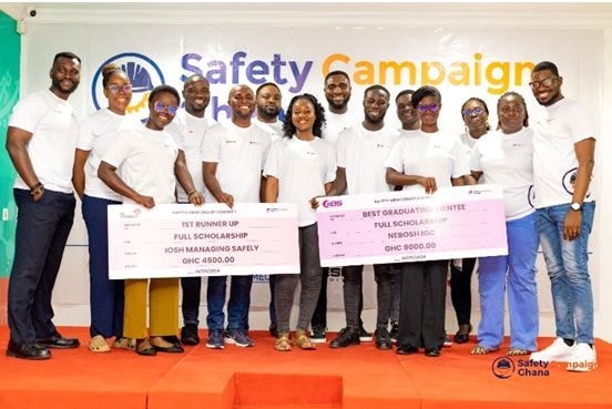 Overall best mentee at maiden Safety Mentorship gets scholarship worth GH¢8,000