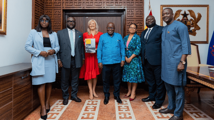President receives OBG latest report on Ghana