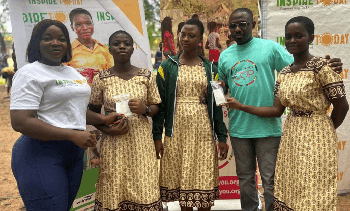 CouldYou?, Inspire Today introduce menstrual cups to 500 girls in Yilo Krobo