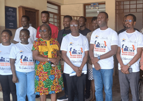 IIPGH introduces coding club at Gbegbeshi Basic School