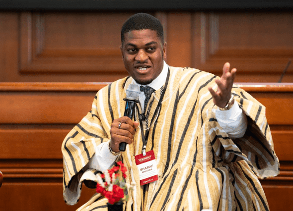 Sharaf Mahama champions community growth through sports at Harvard SEI Summit