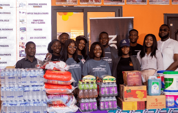 Coronation Insurance Ghana extends holiday cheer with charitable donation to Chosen Children’s Center-Darkuman