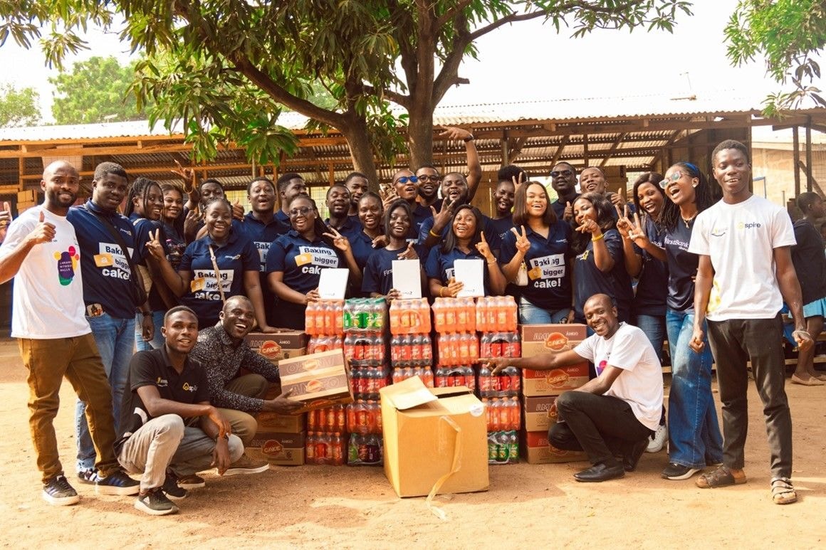 FirstBank’s 2024 graduate trainees give back to community
