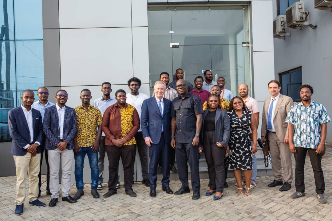 Former German President visits AmaliTech, encourages collaboration in key areas