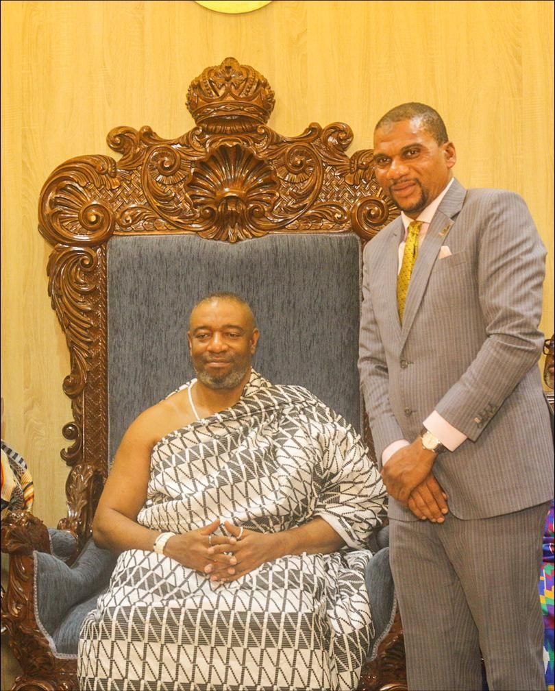 GCB Bank new MD pays courtesy call on Ga Mantse