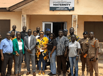 Tino Solutions supports Katamanso Health Centre with GH₵150,000 solar system