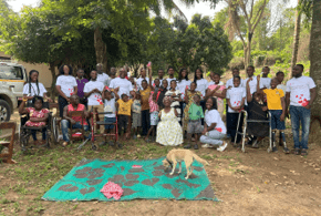 Star Assurance Group visits Precious Feet International on Valentine’s Day