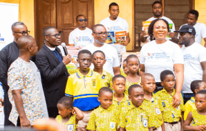 Coastal Network Foundation donates books to 2 schools in Dawhenya and Prampram