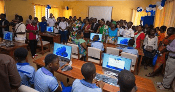 Yinson opens fourth computer lab in Ahanta West Municipality