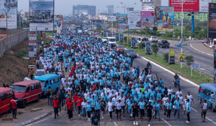 OmniBSIC Bank holds mega 7th health walk to promote well-being