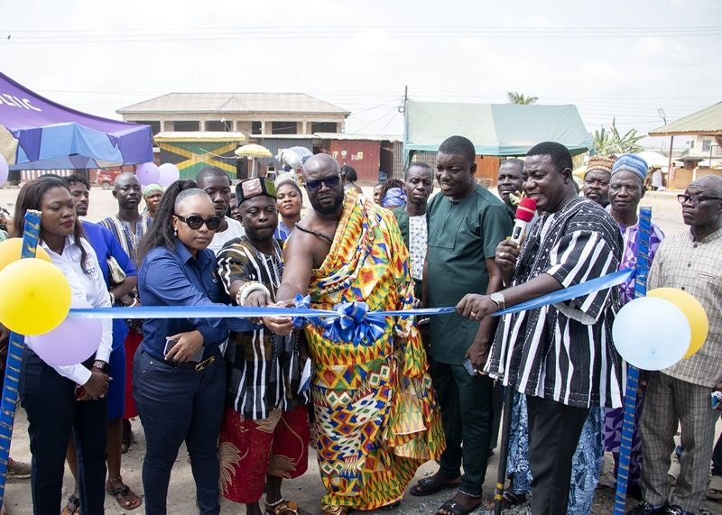 Voltic strengthens community water supply at Medie Akutuase