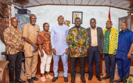 PURC Executive Secretary pays courtesy call on Ashanti Regional Minister
