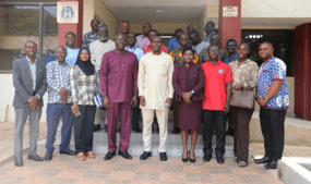 PURC Executive Secretary meets ECG Western Region management