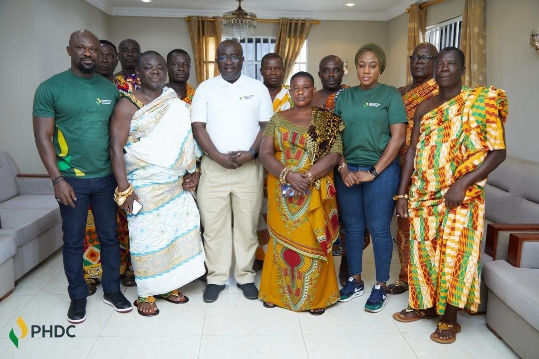 PHDC Chief Dr. Toni Aubynn visits Jomoro