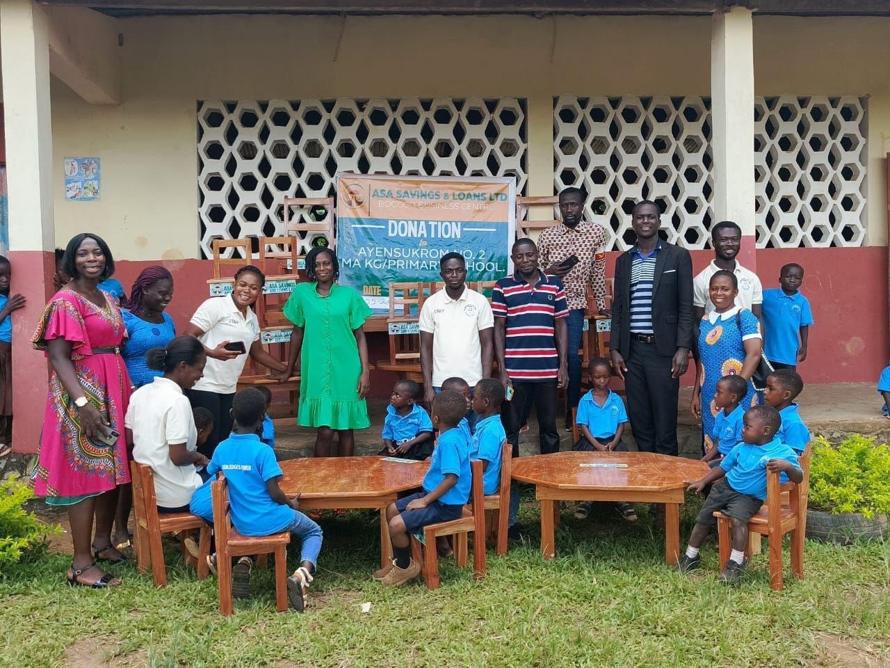 ASA Savings and Loans donates to Ayensukrom No.2 MA KG/Primary