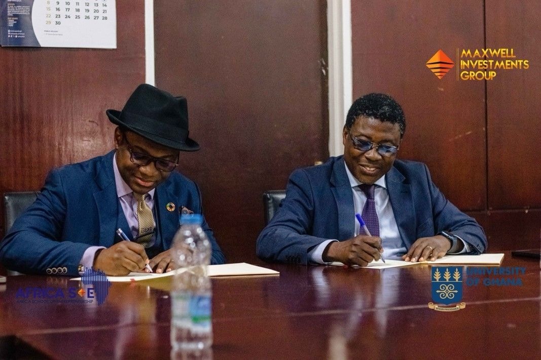 UG, Maxwell Investments Group & Africa School of Entrepreneurship sign MoU