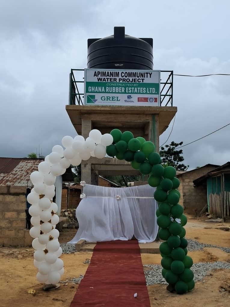 GREL hands over water project to Apimanim community