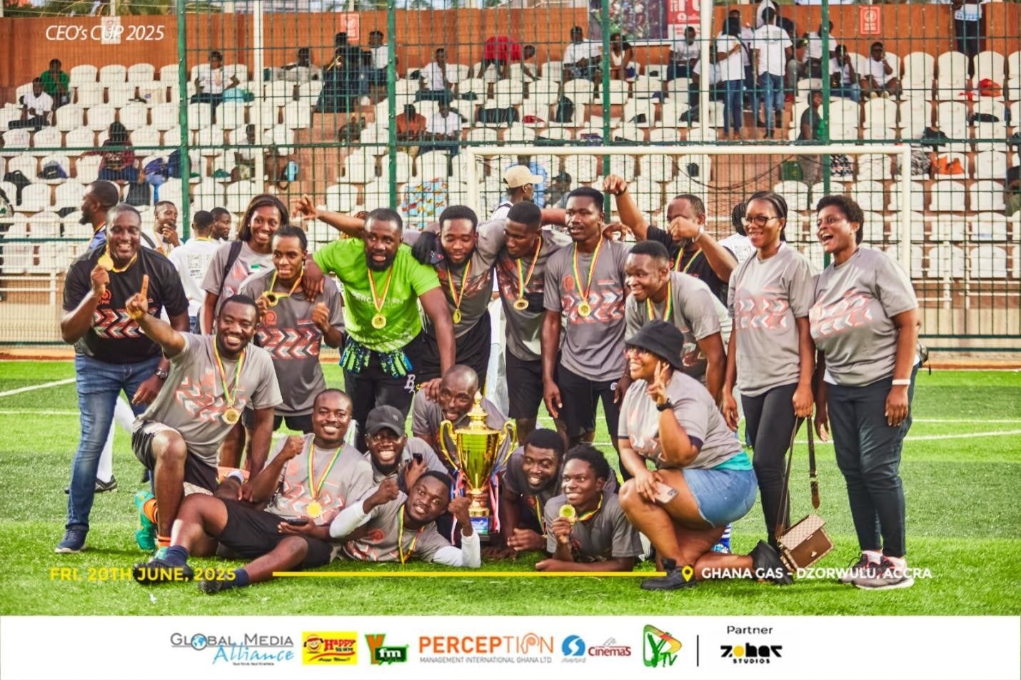 Perception Management International crowned champions of 2025 GMA Group CEO’s Cup