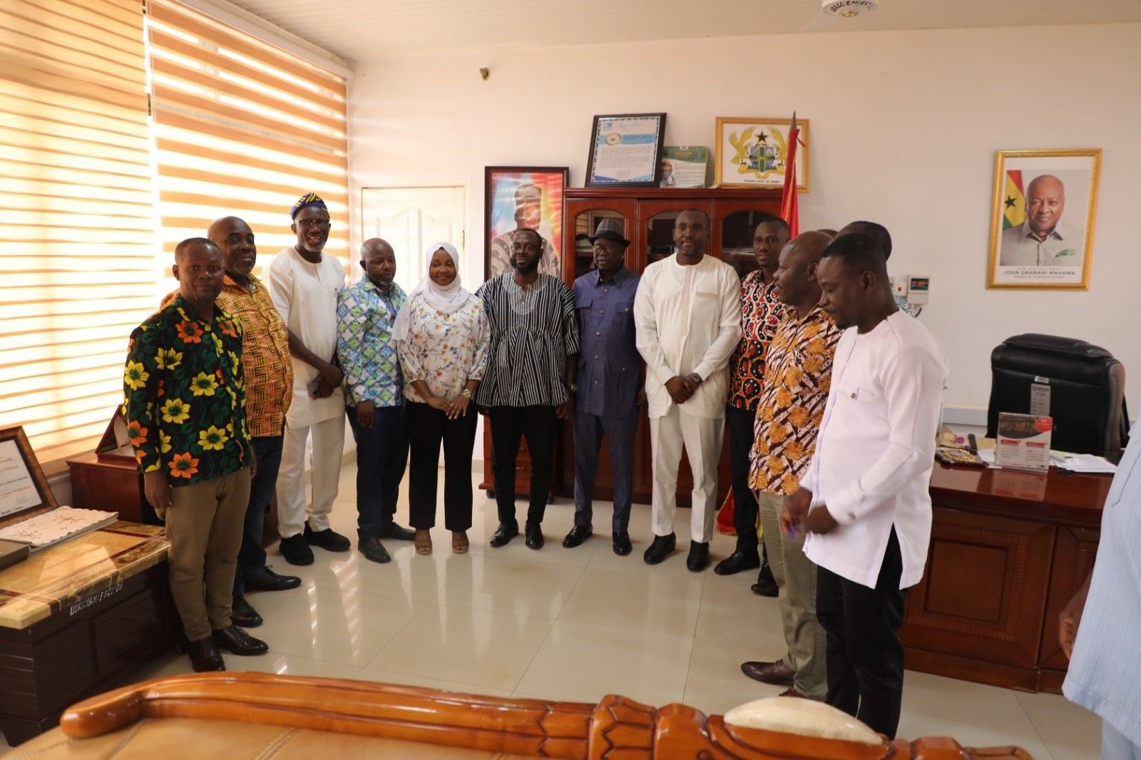 PURC boss pays courtesy call on Upper East Regional Minister