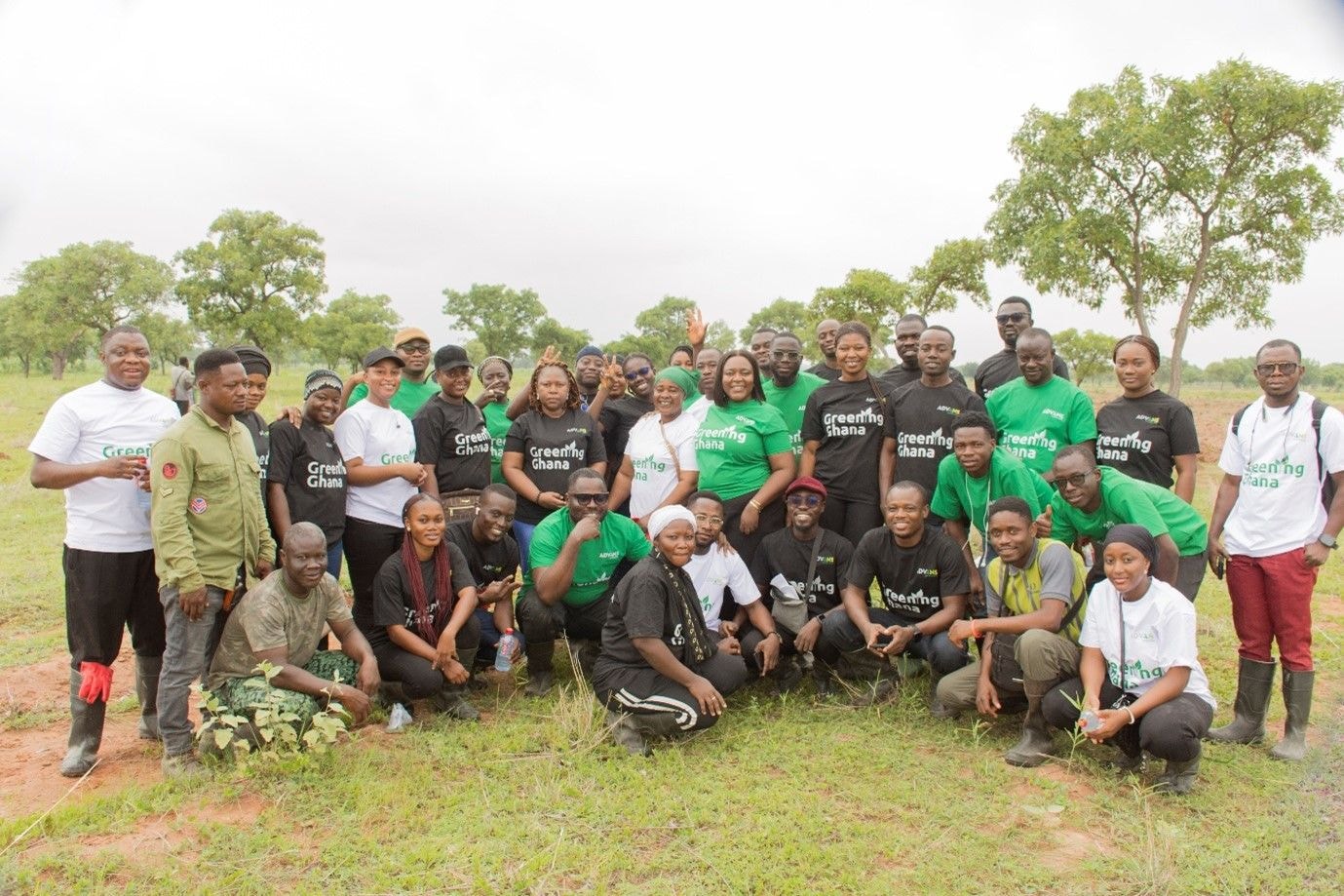 Advans champions climate action with 1000 tree seedlings