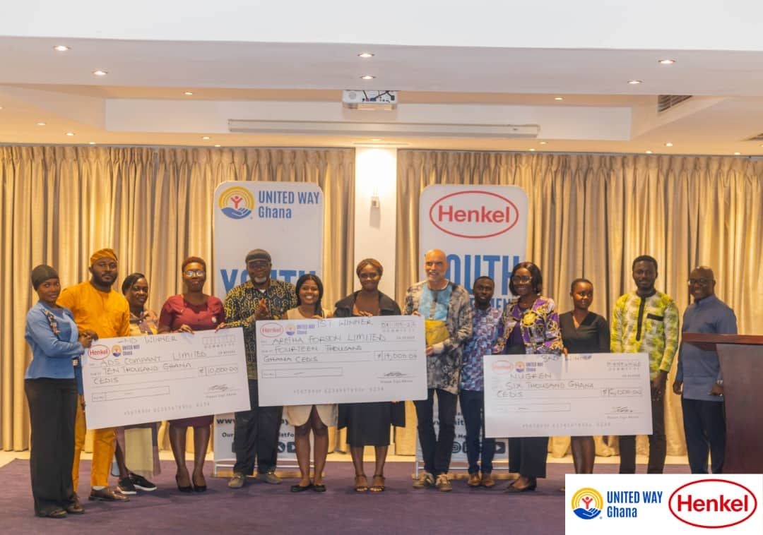 Henkel, United Way Ghana announce winners of Takoradi youth business pitch