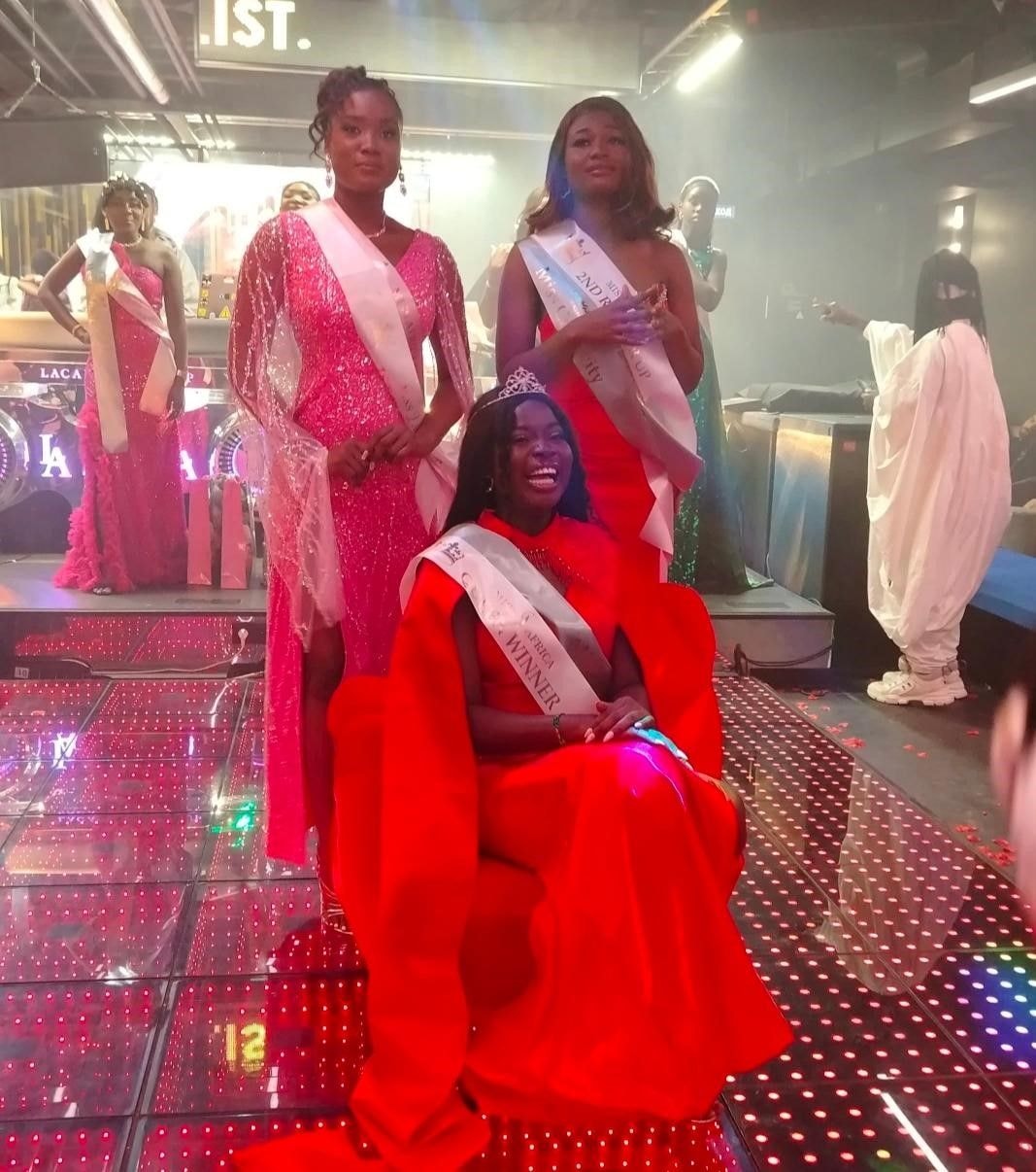 Michealina Dankwa wins Miss Africa-Russia crown
