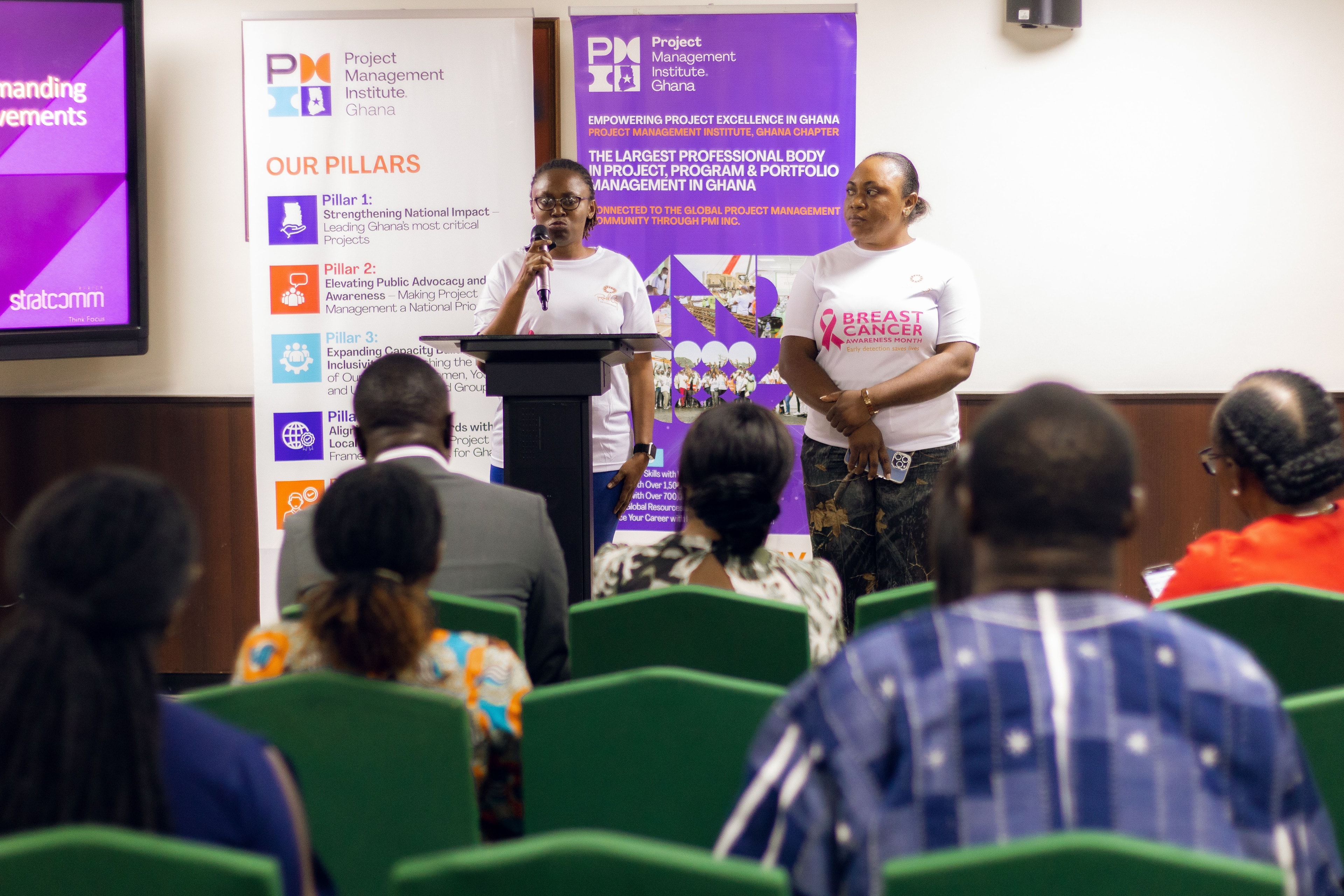 Rock City Hotel holds free prostate and breast cancer screenings for PMI Ghana members