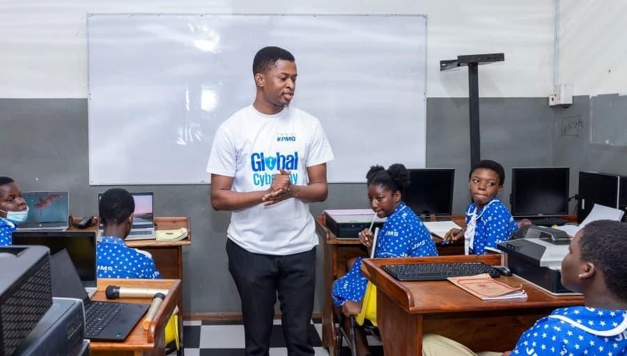 KPMG imparts cybersecurity expertise to students of Jane Montessori School