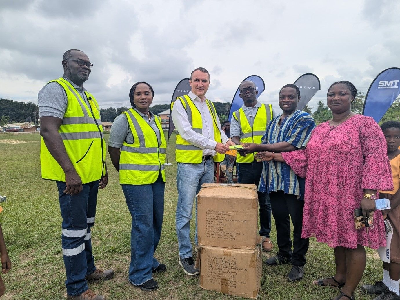 SMT donates furniture and souvenirs to Huni-Ano M/A Basic School