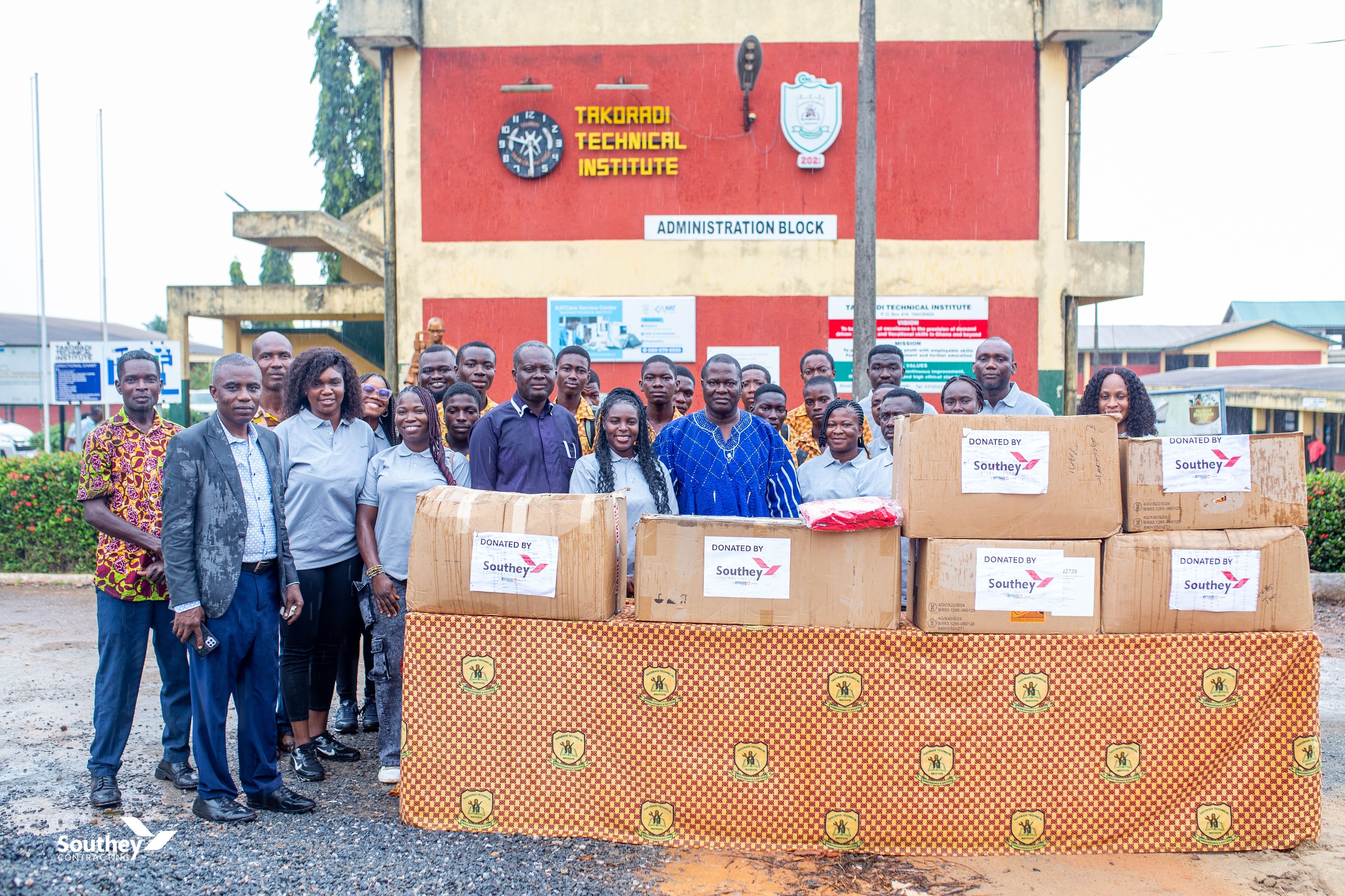 Southey Contracting supports technical education and safety awareness in Takoradi