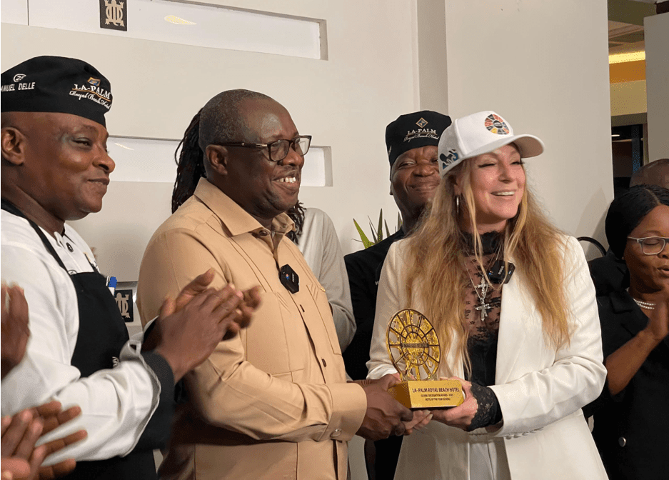 La-Palm Royal Beach Hotel honoured