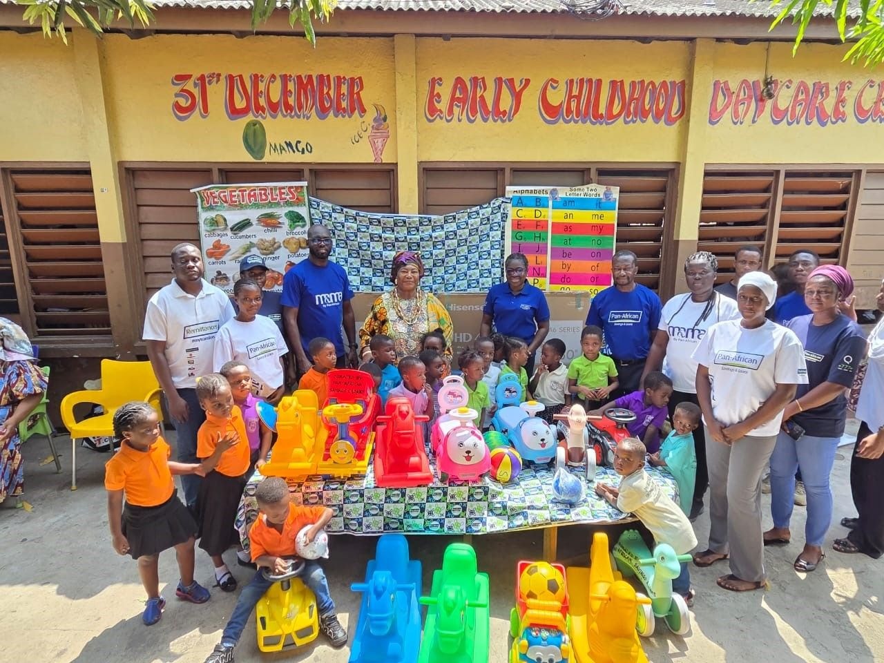 Pan-African Savings and Loans supports 31st Dec Early Childhood Day Care Center