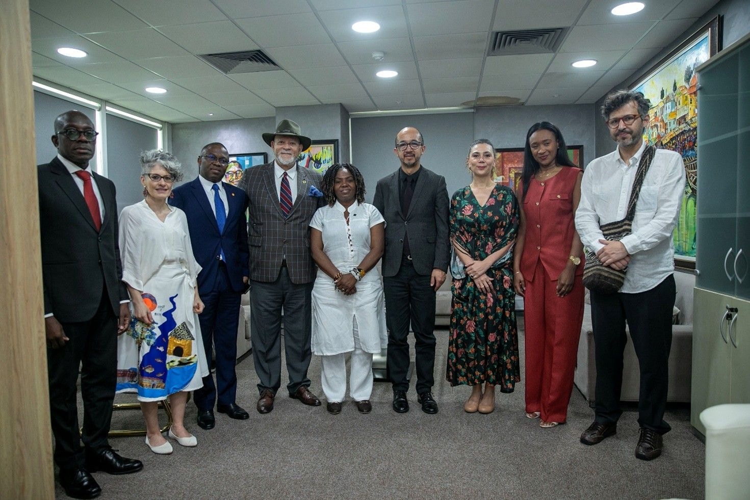 Fidelity Bank hosts Colombian Vice President
