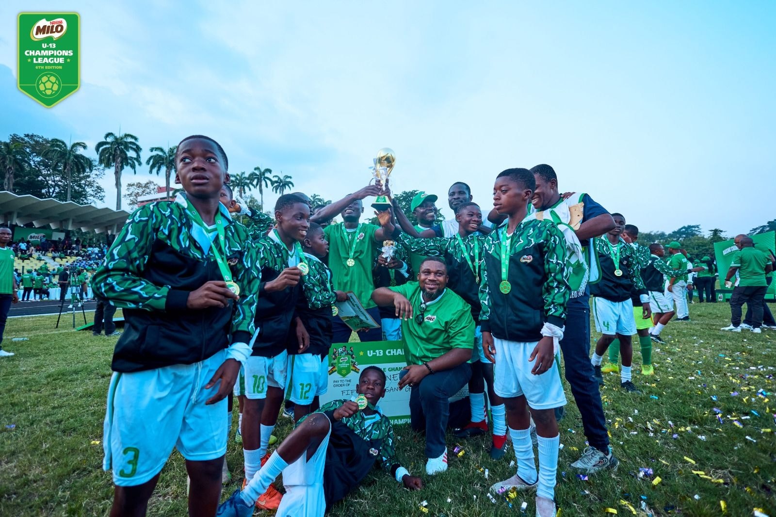 Adrobaa R/C Basic School wins 2025 Milo U – 13 Champions League