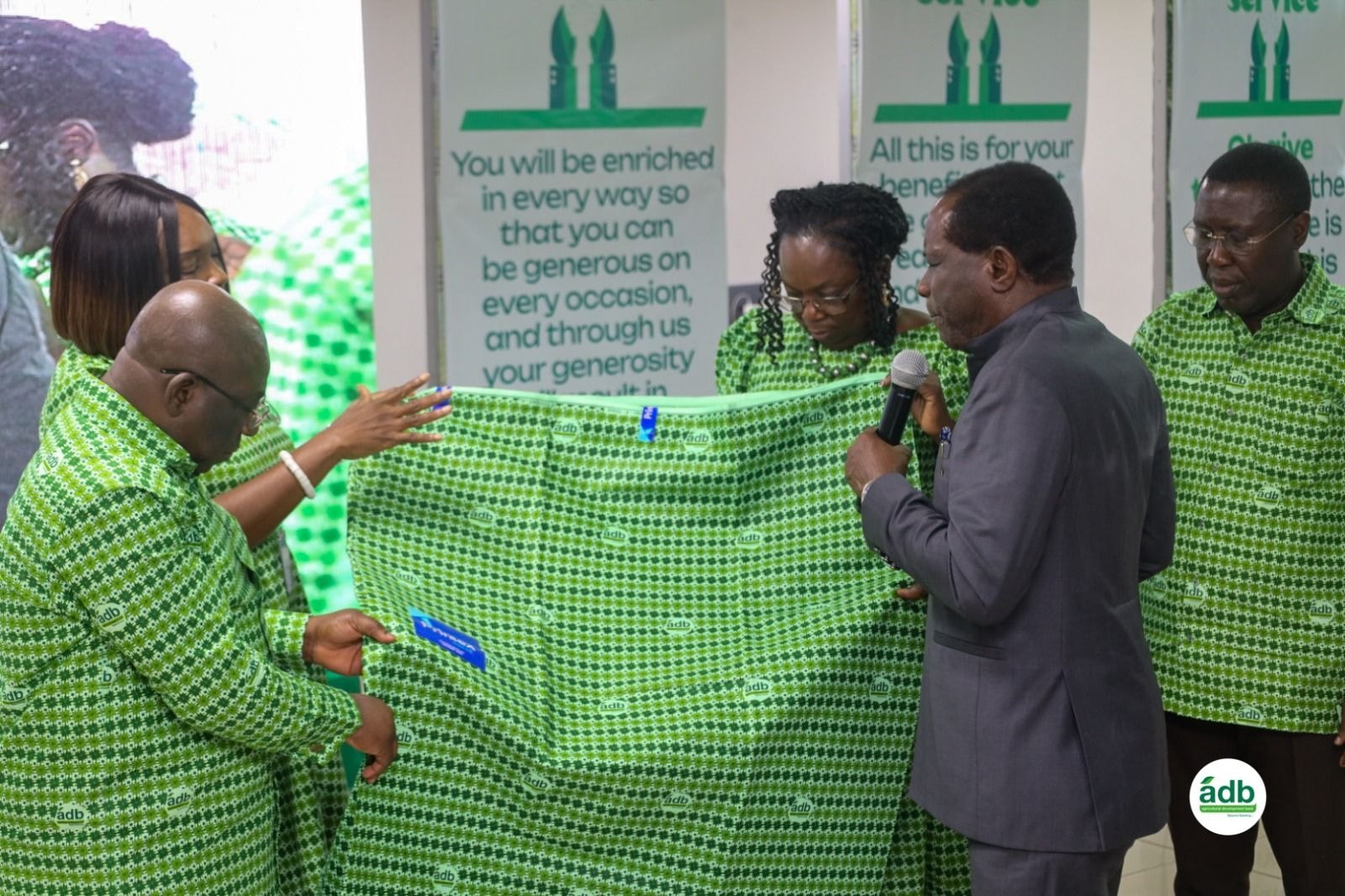 ADB unveils new corporate cloth, determines to dominate industry