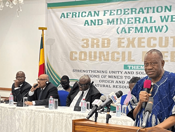Third Executive Council of African Mineworkers held in Accra 