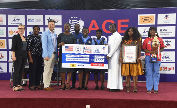 Our Lady of Grace SHS wins ACE Consult/US Embassy Spoken Word competition              
