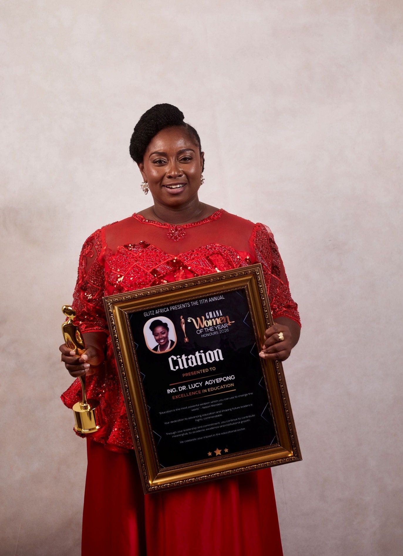 Ing. Dr Lucy Agyepong honoured at 2026 Ghana Women of the Year Awards