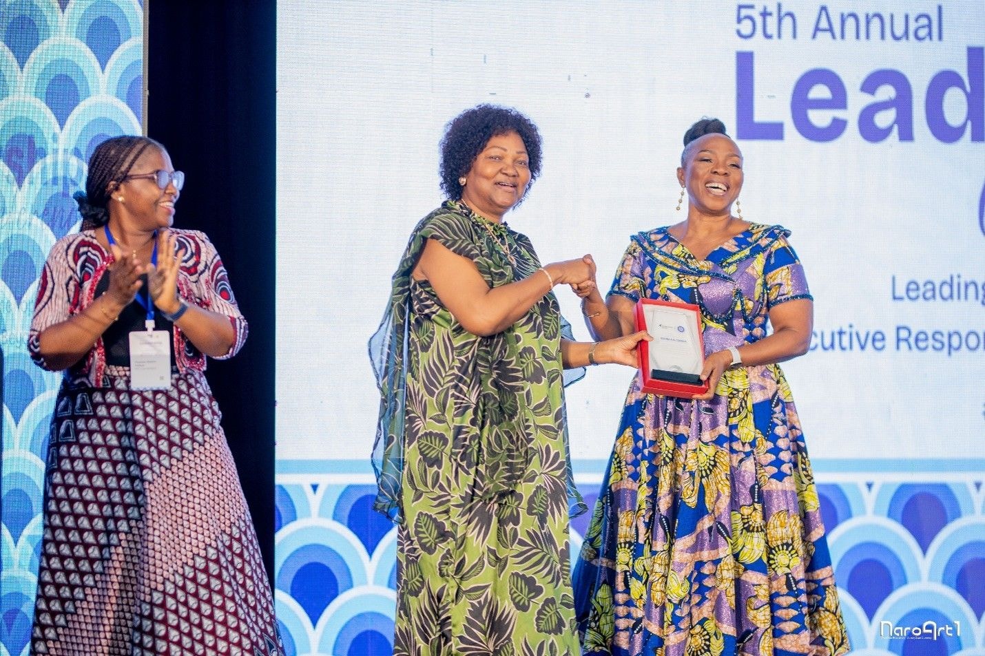 Stratcomm Africa CEO honoured for contribution to women’s leadership dev’t