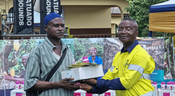 205 cocoa farmers receive support from Gold Fields Foundation                          