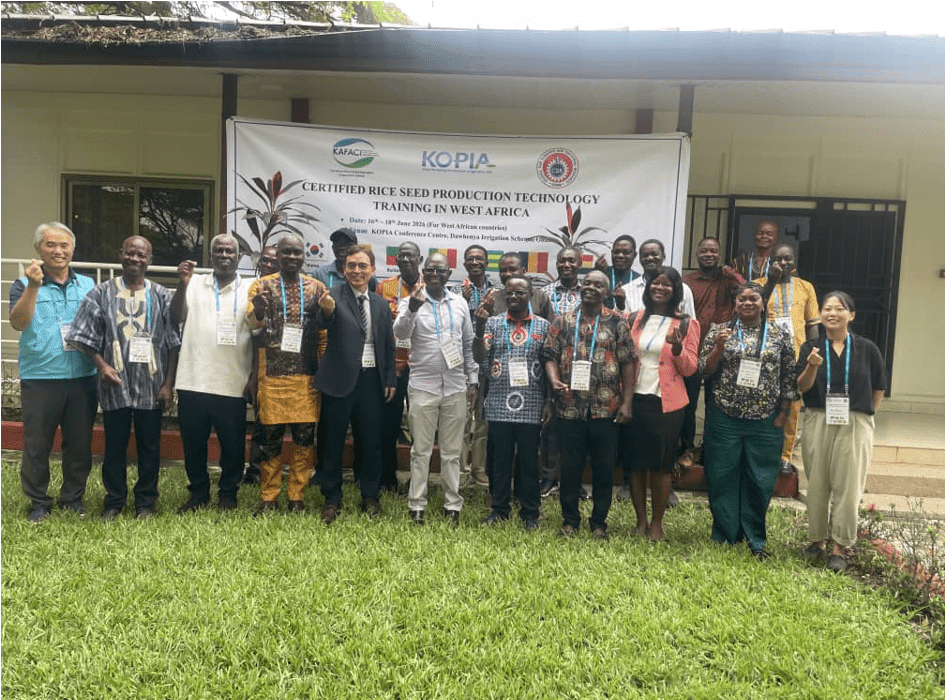 Ghana, Korea deepen partnership to strengthen certified rice seed production