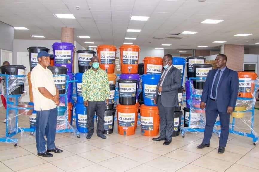 GCB donates Veronica buckets to Sanitation Ministry